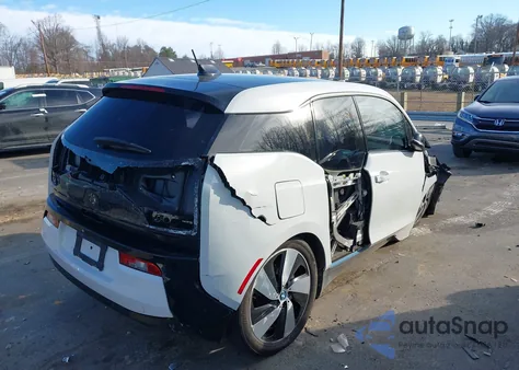 2017 BMW I3 94 Ah W/Range Extender from USA, damaged, VIN WBY1Z8C37HV891822